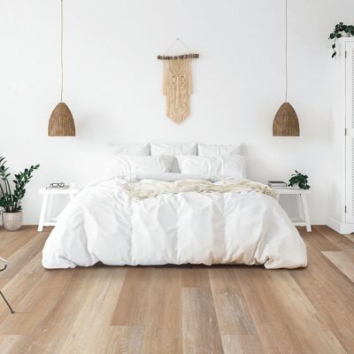 luxury vinyl plank flooring in a bright NJ bedroom
